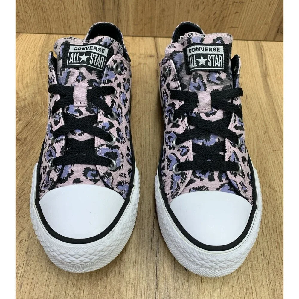 Converse Chuck Taylor Eva Lift Heart Print Platform Junior Kids Size 3